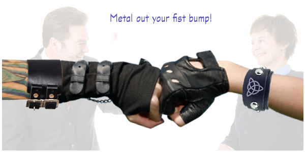 Slide makeover: how to metal out your fist bump